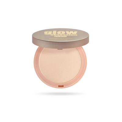1 - PUPA Milano Glow Obsession Compact Face Cream Highlighter 001 Aura 9g