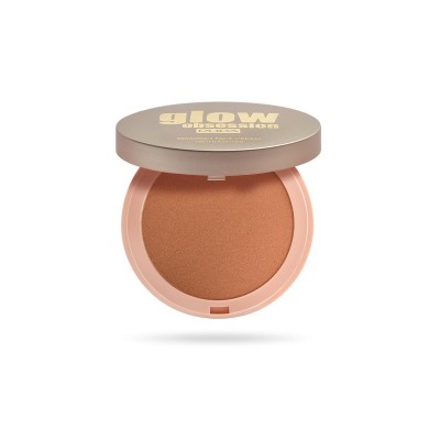1 - PUPA Milano Glow Obsession Compact Face Cream Highlighter 003 Copper 9g