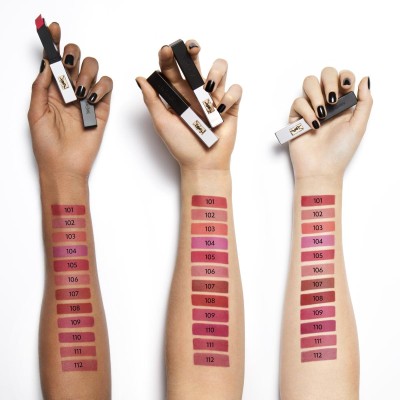 1 - Yves Saint Laurent Rouge Pur Couture The Slim Sheer Matte, 103 Orange Provoquant, 2g