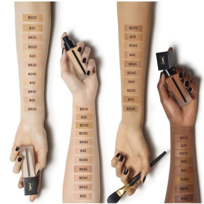 1 - Yves Saint Laurent All Hours Foundation SPF20, BR25 Cool Beige, 25ml
