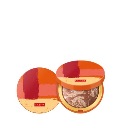 1 - PUPA Milano Summer Escape Marbled Bronzer 001 Hello Sunshine 7g