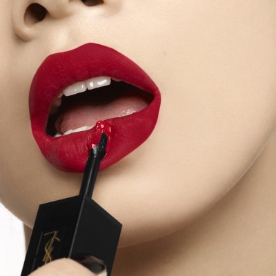 1 - Yves Saint Laurent Tatouage Couture Velvet Cream, 203 Rose Dissident, 6ml
