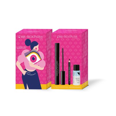 1 - Diego dalla Palma Kit mascara high performance struccante bifasico + mini matita nera 01