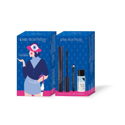 1 - Diego dalla Palma Kit mascara subaqueo biphasic remover + mini black eye pencil 01
