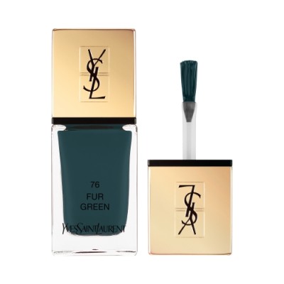 1 - Yves Saint Laurent La Laque Couture 76 Fur Green 10ml