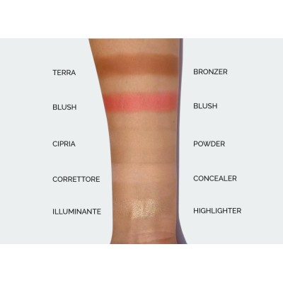 1 - PUPA Milano Never Without Palette 002 Medium Skin 15.2g