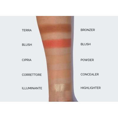 1 - PUPA Milano Never Without Palette 003 Dark Skin 15.2g