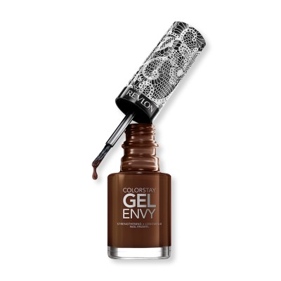 1 - Revlon X Ashley Graham ColorStay Gel Envy Nail Enamel nail polish Brown