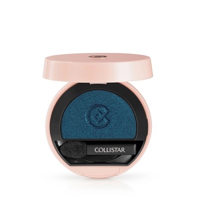 1 - Collistar Impeccable Ombretto Compatto, 240 Blu Mediterraneo Satin, 2g
