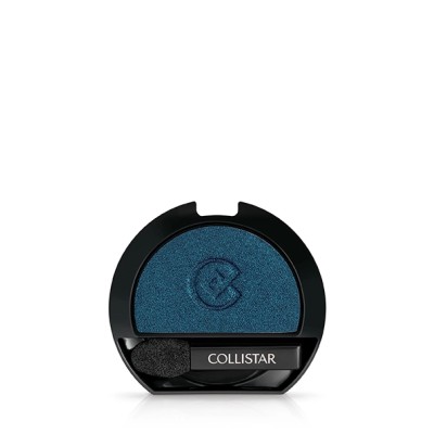 1 - Collistar Refill Impeccable Ombretto Compatto, 240 Blu Mediterraneo Satin, 2g