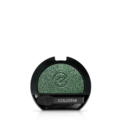 1 - Collistar Refill Impeccable Compact Eyeshadow, 340 Smeraldo Frost, 2g