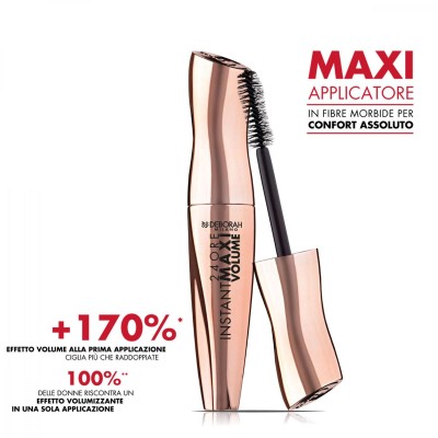 1 - Deborah Milano 24ore Instant Maxi Volume Con Olio Di Melograno