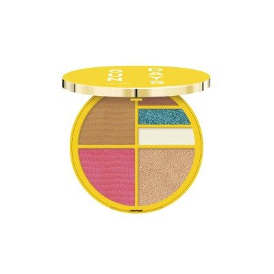 1 - PUPA Milano Sun Days Face & Eyes Waterproof Palette 001 Sunrise Makeup Sets 14g