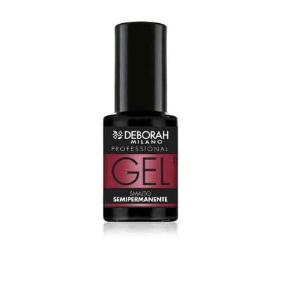 1 - Deborah Milano Smalto Gel Semipermanente 15 Rosso Scuro 4.5ml