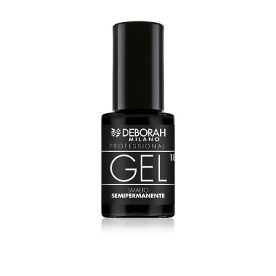 1 - Deborah Milano Smalto Gel Semipermanente 18 Nero 4.5ml