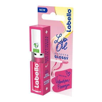 1 - Labello Lip Oil Effetto Glossy - Pink Rock 5.5 ml