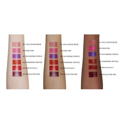 1 - L’Oréal Paris Make-Up Designer Infaillible Lip Paint 205 Apocalypse Red 8ml
