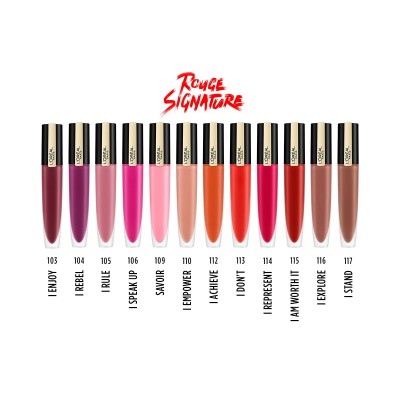 1 - L’Oréal Paris Make-Up Designer Rouge Signature 112 I Achieve 7ml
