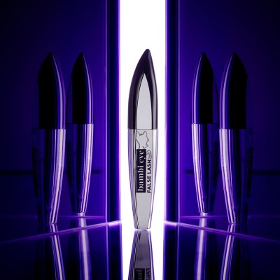 1 - L’Oréal Paris MakeUp Mascara Ciglia Finte Bambi Eye, Extra Black, 8.9 ml