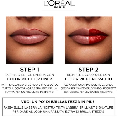 1 - L’Oréal Paris Color Riche Le Lip Liner Couture 126 L'adresse