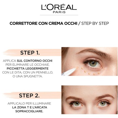 1 - L’Oréal Paris Accord Parfait eye concealer makeup 4-7D Golden Sable