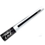 1 - Maybelline Eyeliner Liquido Master Ink, Finish Effetto Satin, Nero, 01, 5 ml