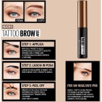 1 - Maybelline Tattoo Brow Medium Brown 4.6g