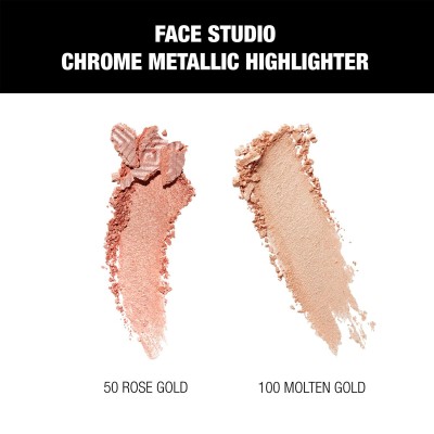 1 - Maybelline Face Studio Master Chrome 100 Molten Gold