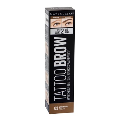 1 - Maybelline Tattoo Brow Waterproof 03 Warm Brown 5ml