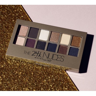 1 - Maybelline 24 Karat Nudes Eye Shadow Palette 9.6g