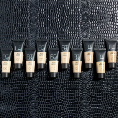 1 - Maybelline Fit Me Matte&Poreless Soft Sand (124)