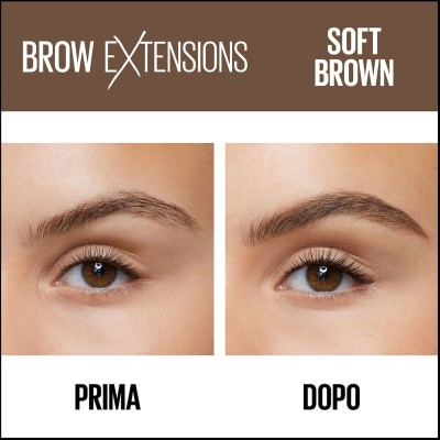 1 - Maybelline Brow Extensions 02 Soft Brown, 0,4 g