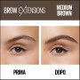 1 - Maybelline Brow Extensions 04 Medium Brown 0.4 g