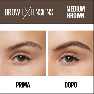 1 - Maybelline Brow Extensions 04 Medium Brown 0.4 g