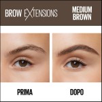 1 - Maybelline Brow Extensions 04 Medium Brown 0.4 g