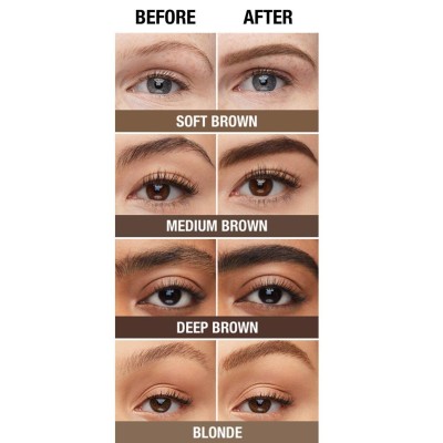 1 - Maybelline Tattoo Brow Matita Sopracciglia 36h Medium Brown