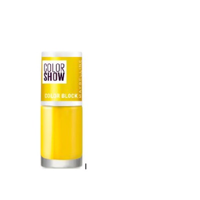 1 - Maybelline Color Show Color Block 488 Sharp Yellow 7ml