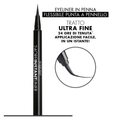 1 - Deborah Milano Eyeliner 24ore Instant Liner