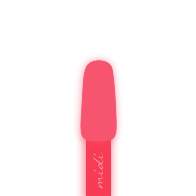 1 - La Jolie Midi nail polish Pink Neon