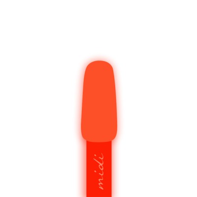 1 - La Jolie Midi nail polish Orange
