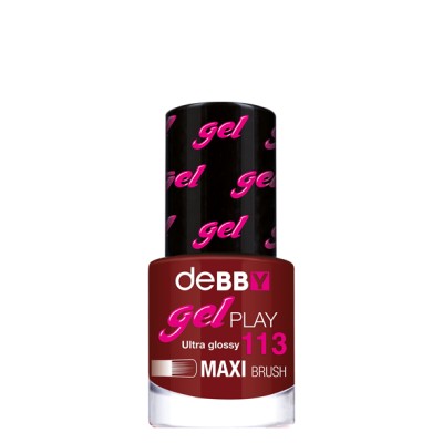 1 - deBBY Gelplay 113 dark cherry