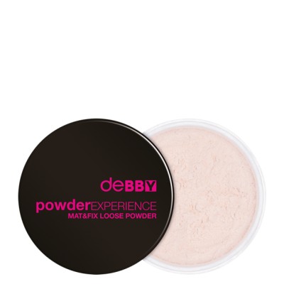 1 - deBBY powderEXPERIENCE face powder 01 Transparent