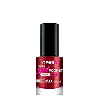 1 - deBBY Gel Pocket 29 red metal 4.5ml