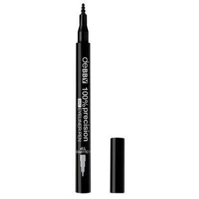 1 - deBBY 100%precision MAT EYELINER PEN Punta tutto sullo sguardo