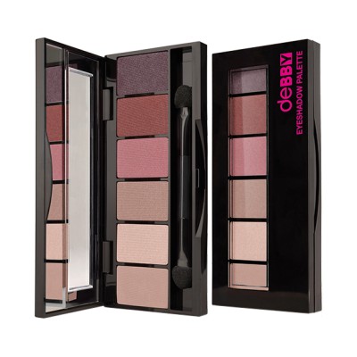 1 - deBBY on theGO eye shadow 02 Nude rose rome Matte