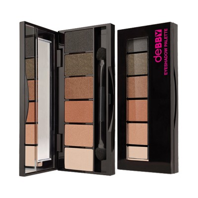 1 - deBBY on theGO Eyeshadow Palette, 06 - bronze cape town