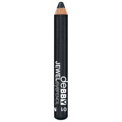 1 - deBBY Jewel Eye Pencil 01 Black Metal