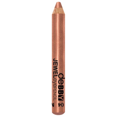 1 - deBBY Jewel Eye Pencil 04 Bronze Metal