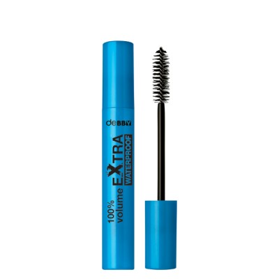 1 - deBBY 100% Volume Extra Waterproof eyelash mascara