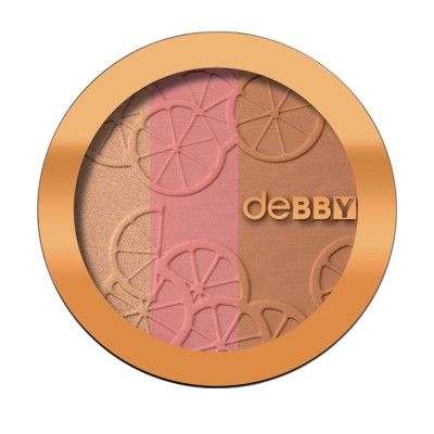 1 - deBBY vitamin POWER COLLECTION 02 special - highlighter+blush+bronzer